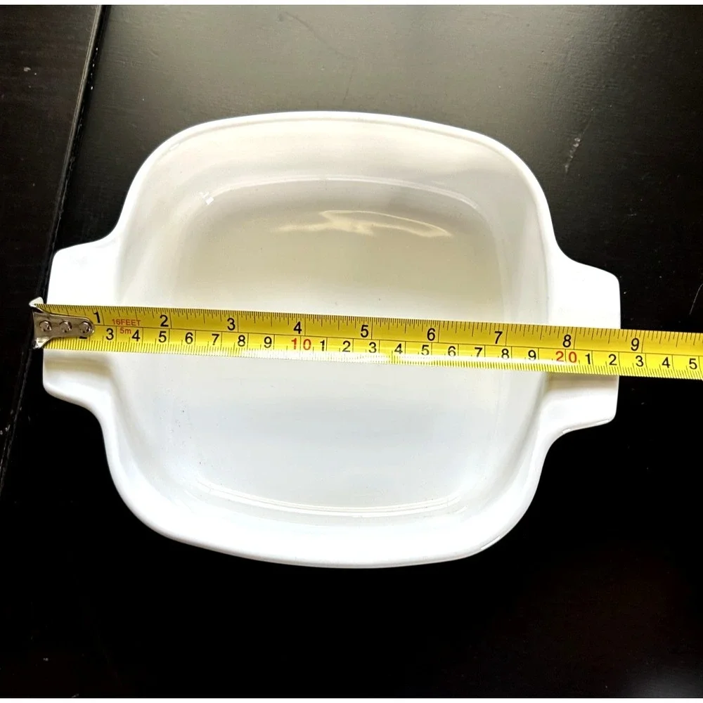 Lot 2 Corning Ware Spice of Life Casseroles A-1-B A-2 Large Lid Included